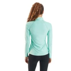 Berghaus Women's 24/7 Half Zip Dusty Jade Green -underwear Zone 4 a001070fy1 x2