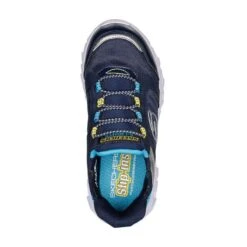 Skechers Kids' Slip-ins: Hypno-Flash 2.0 - Odelux Junior Runners Navy / Black -underwear Zone 403843 nvbl b