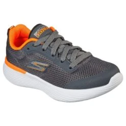 Skechers Kids' Go Run 400 V2 - Omega Youth Runners Charcoal / Orange -underwear Zone 405100 ccor