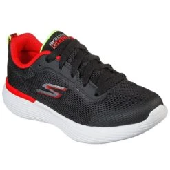 Skechers Kids' Go Run 400 V2 Omega Youth Runners Black / Red -underwear Zone 405100l bkrd large