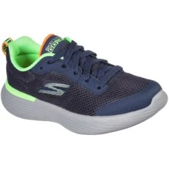 Skechers Kids' Go Run 400 V2 Omega Youth Runners Navy / Lime -underwear Zone 405100l nvlm large