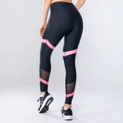 Women's Savannah 7/8 Leggings Black / Pink -underwear Zone 4t5a0248 4
