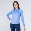 Women's Carrie Half Zip Top Blue / Marine / White