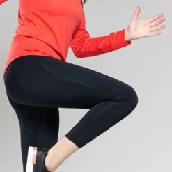 Women's Ariel 7/8 Length Leggings Black / White -underwear Zone 4t5a0528