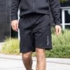 Men's Nathan Technical Fleece Shorts Black / Silver