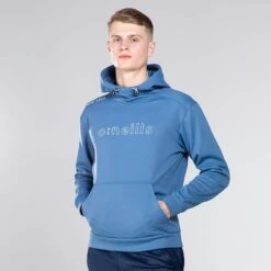Men's Zack Fleece Pullover Hoodie Blue / Marine / Silver
