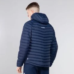 Men's Peru Hooded Padded Jacket Marine -underwear Zone 4t5a0949 1 1