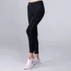 Women's Natalie Full Length Leggings Black / Pink
