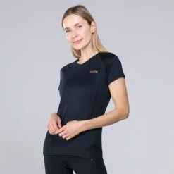 Women's Freya T-Shirt Black / Rose Gold