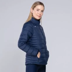 Women's Bernie Padded Jacket Marine -underwear Zone 4t5a1281