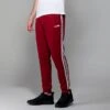 Men's Trigger Fleece Skinny Tracksuit Bottoms Maroon