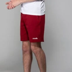 Men's Trigger French Terry Leisure Shorts Maroon