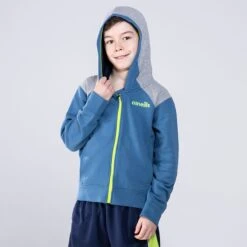 Kids' Daragh Full Zip Hoodie Blue / Grey / Marine 10 Kids' Daragh Full Zip Hoodie Blue / Grey / Marine -underwear Zone 4t5a2749