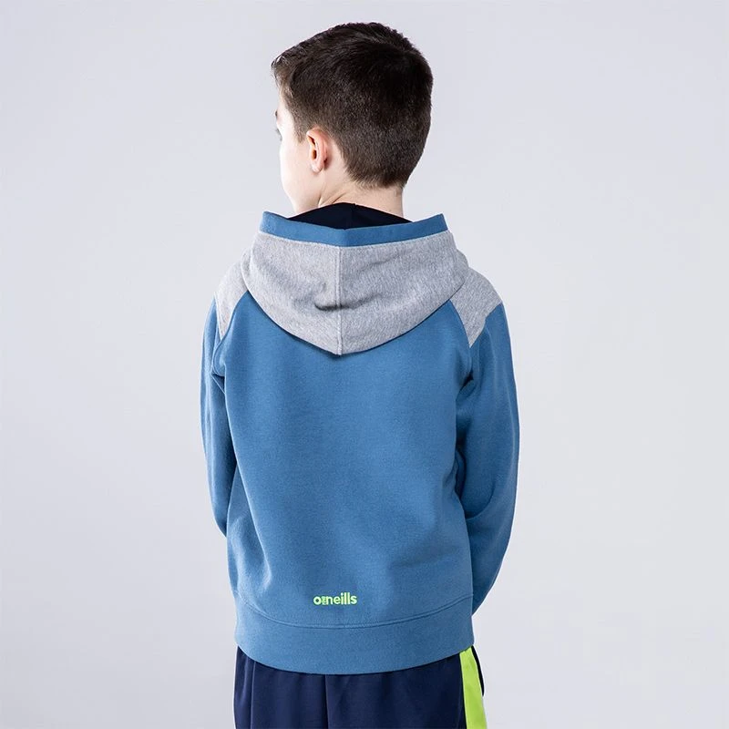 Kids' Daragh Full Zip Hoodie Blue / Grey / Marine 2 Kids' Daragh Full Zip Hoodie Blue / Grey / Marine - Image 2