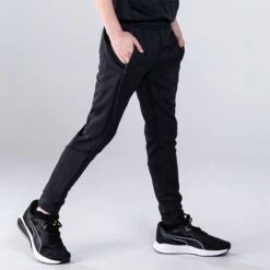 Kids' Cody Hybrid Skinny Tracksuit Bottoms Black / Red / Grey -underwear Zone 4t5a2856