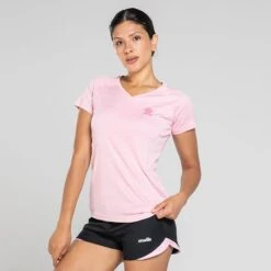 Women's Madison V-Neck T-Shirt Pink
