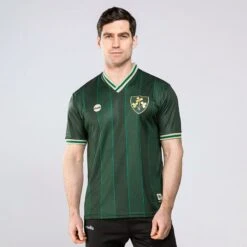Men's Ireland Premier Player Fit Jersey Green / Gold 13 Men's Ireland Premier Player Fit Jersey Green / Gold -underwear Zone 4t5a3239 12