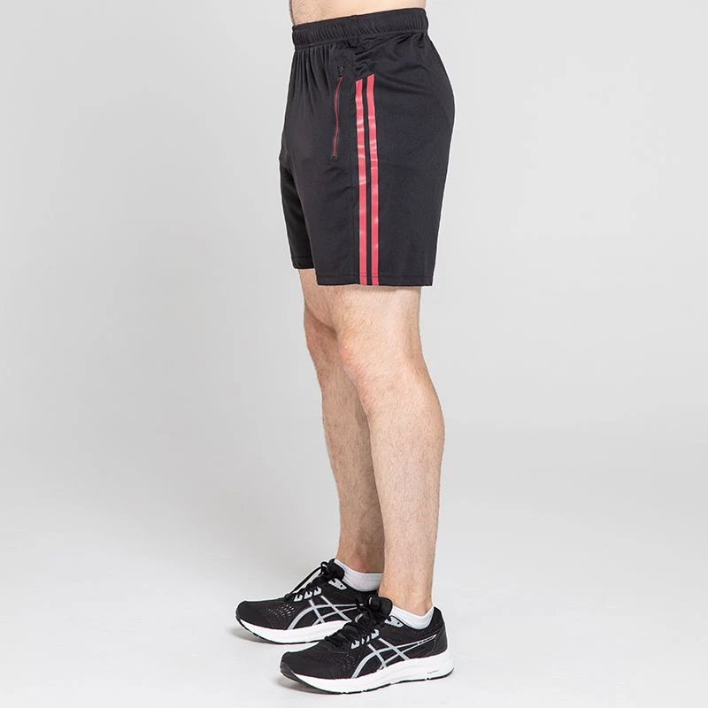 Men's Dolmen Training Shorts Black / Red / White 2 Men's Dolmen Training Shorts Black / Red / White - Image 2