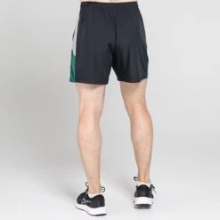 Men's Zack Woven Shorts Black / Grey / Green -underwear Zone 4t5a3566