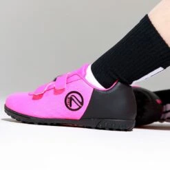 Python Astro Turf Velcro Football Boots Pre-School Flo Pink / Black -underwear Zone 4t5a5675 1
