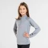 Kids' Natalie Half Zip Top Grey / Pink