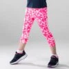 Kids' Aragon Capri Leggings Pink / White
