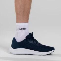 Icon Cushioned Crew Socks 3 Pack White -underwear Zone 4t5a9538