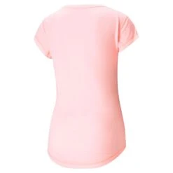 Puma Women's Favourite Heather Cat Training T-Shirt Elektro Peach Heather -underwear Zone 519526 25 bv 1
