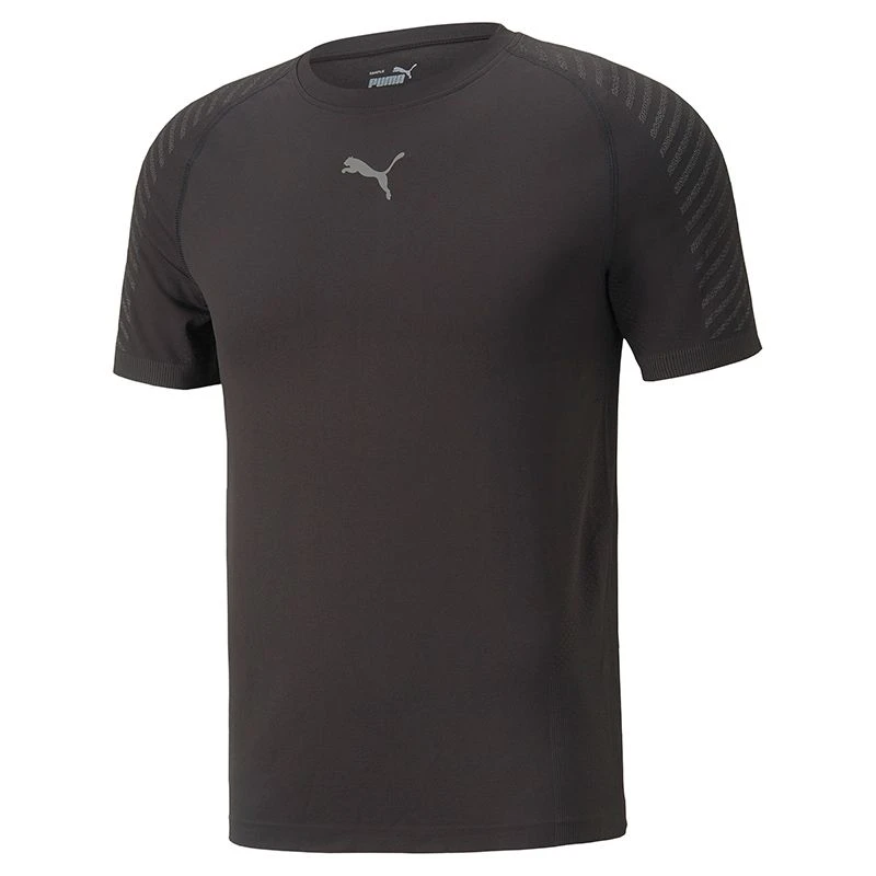 Puma Men's Formknit Seamless Training T-Shirt Black 4 Puma Men's Formknit Seamless Training T-Shirt Black - Image 4