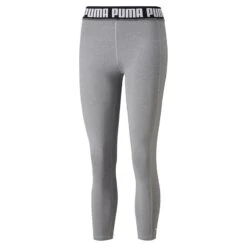 Puma Women's Strong High Waisted Training Leggings Griffin Heather -underwear Zone 521601 07 1