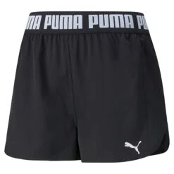 Puma Women's Strong 3" Training Shorts Black -underwear Zone 521806 01