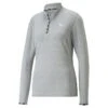 Puma Women's Strong Quarter Zip Top Griffin Heather