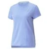 Puma Women's Run Favourite Heather T-Shirt Elektro Purple Heather