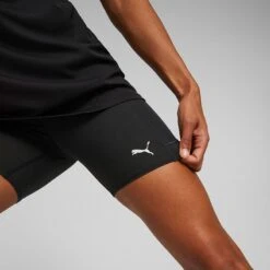Puma Women's Run Favourite Tight Running Shorts Black -underwear Zone 523177 01 mod01