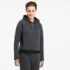 Puma Women's Evostripe Hoodie Puma Black / Heather