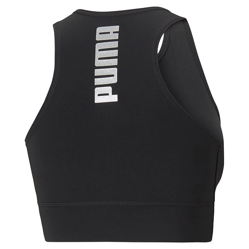 Puma Women's RTG Bra Top Puma Black 2 Puma Women's RTG Bra Top Puma Black - Image 2