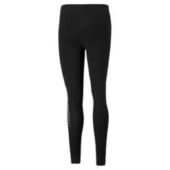 Puma Women's Essentials Graphic Leggings Puma Black -underwear Zone 586875 01 bv