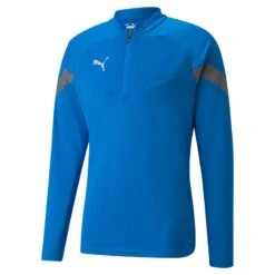 Puma Men's TeamFINAL Training Quarter Zip Top Electric Blue Lemonade / Smoked Pearl / Silver 10 Puma Men's TeamFINAL Training Quarter Zip Top Electric Blue Lemonade / Smoked Pearl / Silver -underwear Zone 657375 02