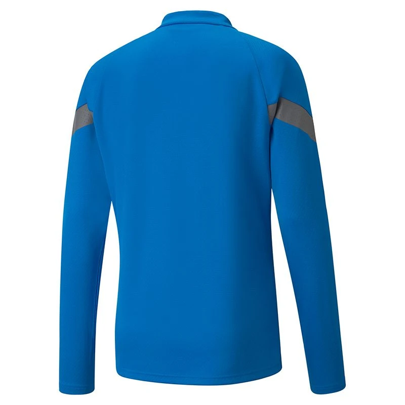 Puma Men's TeamFINAL Training Quarter Zip Top Electric Blue Lemonade / Smoked Pearl / Silver 6 Puma Men's TeamFINAL Training Quarter Zip Top Electric Blue Lemonade / Smoked Pearl / Silver - Image 6