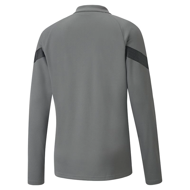 Puma Men's Training 1/4 Zip Top Smoked Pearl / Black / Silver 2 Puma Men's Training 1/4 Zip Top Smoked Pearl / Black / Silver - Image 2