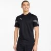 Puma Men's TeamFINAL Training Jersey Black / Smoked Pearl / Silver