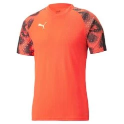Puma Kids' Individual Training Top Coral / Black