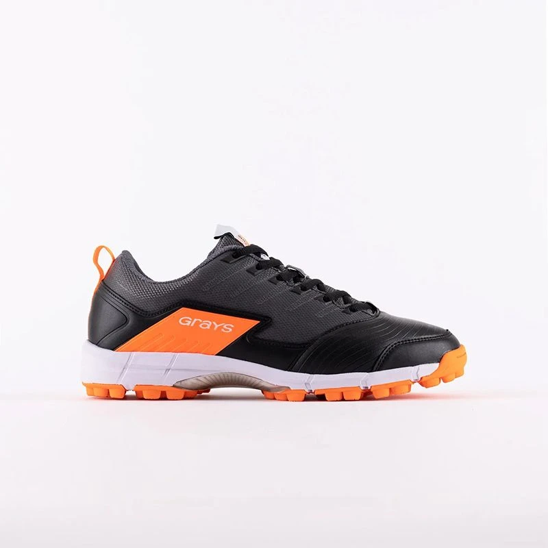 Grays Kids' Flash 3.0 Hockey Shoes Black / Orange 2 Grays Kids' Flash 3.0 Hockey Shoes Black / Orange - Image 2