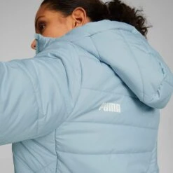 Puma Women's Essentials Padded Jacket Blue Wash -underwear Zone 848940 79 mod04