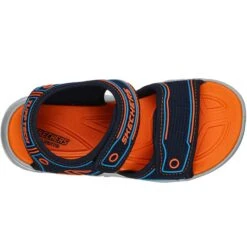 Skechers Kids' S Lights: Hypno-Splash Junior Sandals Navy / Orange -underwear Zone 90522l nvor b large