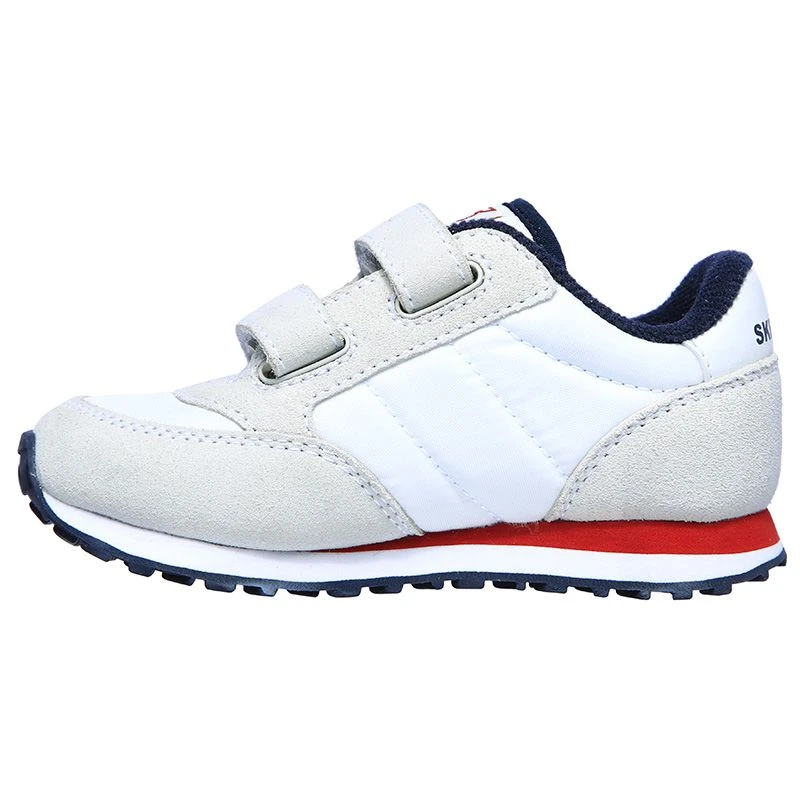 Skechers Kids' Retro Sneaks - Uvox Infant Runners White / Red / Navy 2 Skechers Kids' Retro Sneaks - Uvox Infant Runners White / Red / Navy - Image 2