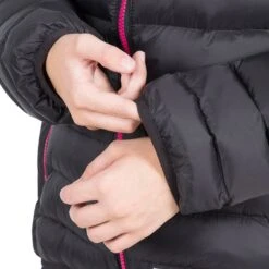 Trespass Women's Abigail Jacket Black / Cassis -underwear Zone abigail faclcatr0001 blk m05