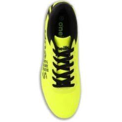 Aluna Firm Ground Laced Football Boots Yellow / Black -underwear Zone aluna boots yellow black p3