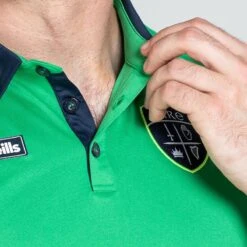 Men's Corey Éire Polo Shirt Green / Marine / Green -underwear Zone am3a0028 1