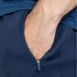 Men's Defender Hybrid Skinny Tracksuit Bottoms Marine / Green -underwear Zone am3a0046